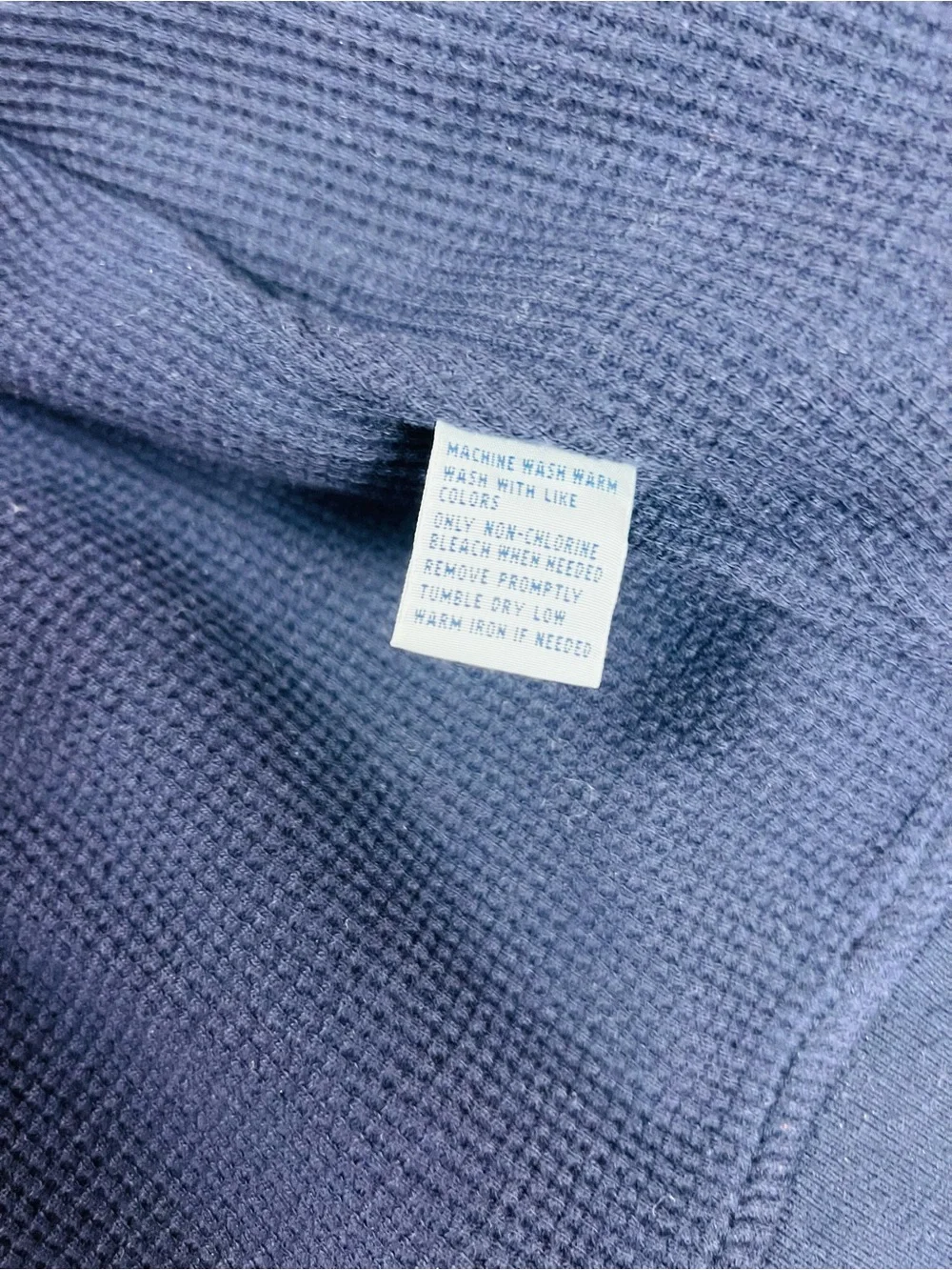 Polo Ralph Lauren Navy Track Jacket with Cream Sleeve Stripes – Size L